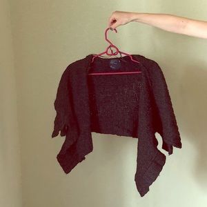 Small petite American Eagle open crop sweater